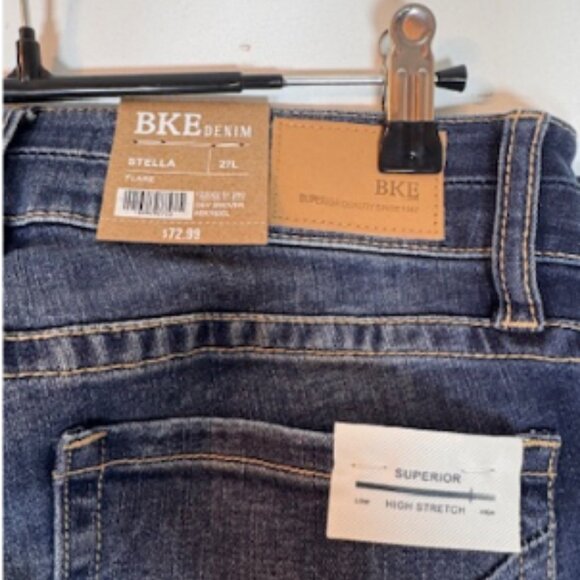NWT BKE Stella Jeans 27x33.5 - Picture 3 of 4